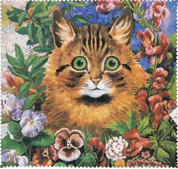 Ściereczka do okularów Studium kota Louis Wain