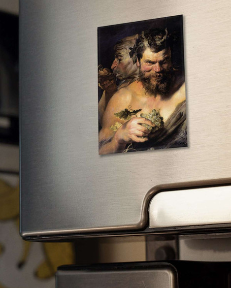 Magnes Dwóch satyrów Peter Paul Rubens