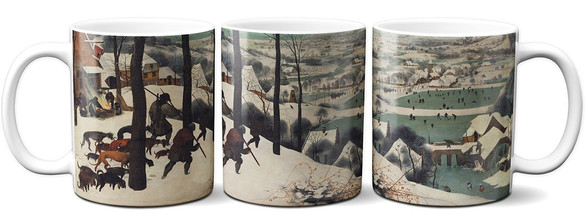 Kubek Myśliwi na śniegu Pieter Bruegel starszy