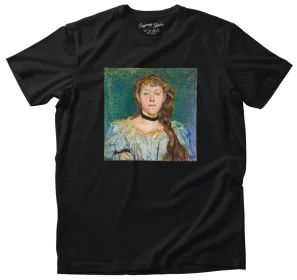 Koszulka z naszywką Portret Marii Waśkowskiej Stanisław Wyspiański