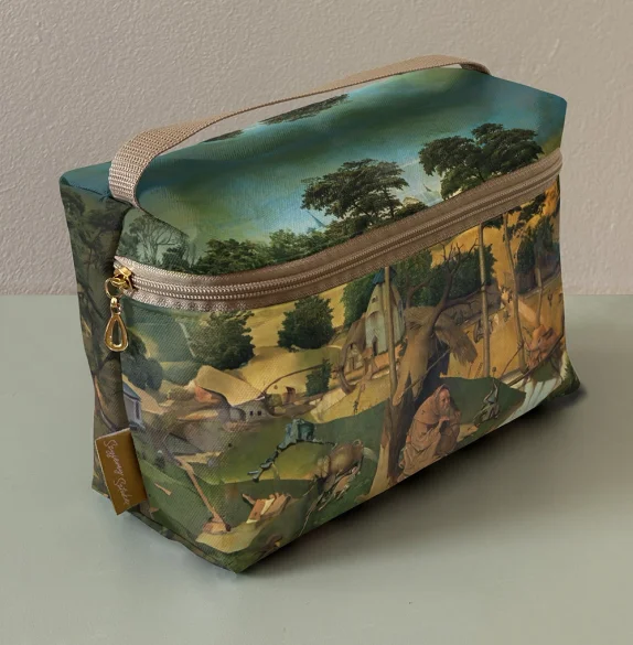 Kosmetyczka kuferek Kuszenie św. Antoniego Hieronim Bosch