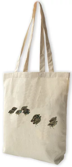 Torba bawełniana Kuropatwy na śniegu Józef Chełmoński