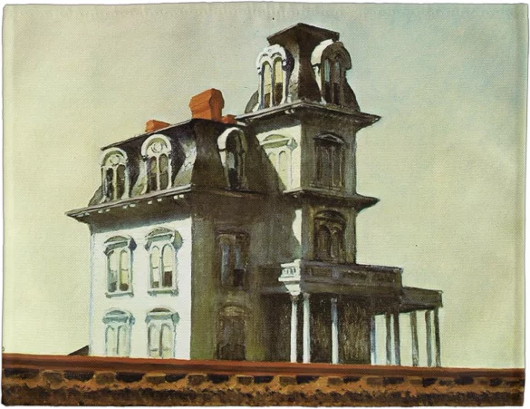 Podkładka na stół Dom przy torach kolejowych Edward Hopper