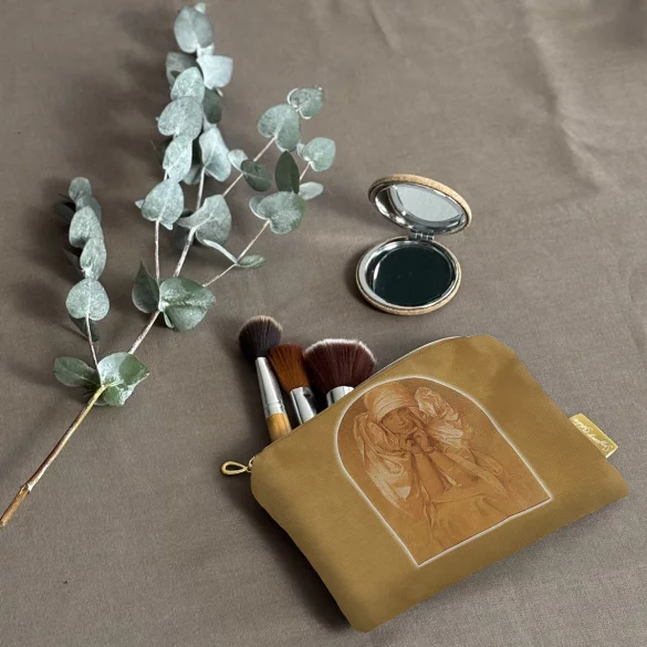 Kosmetyczka mini Portret córki Artysty – Jarosławy Alfons Mucha