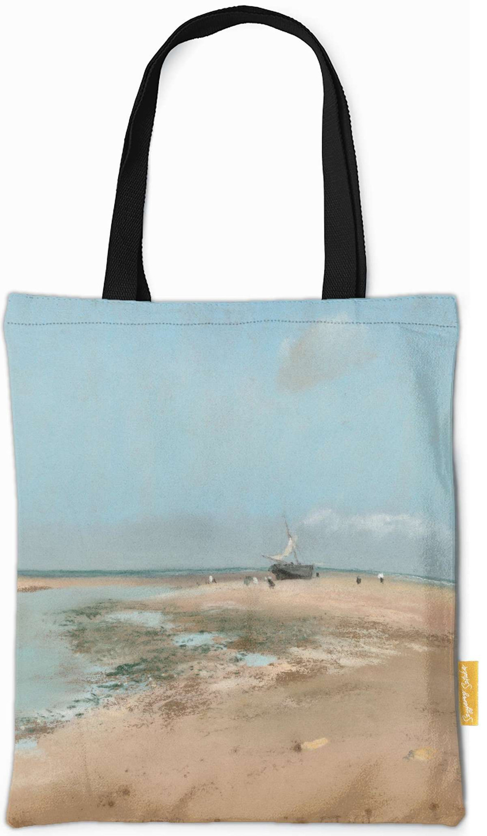 Torba na ramię Plaża podczas odpływu (ujście rzeki) Edgar Degas