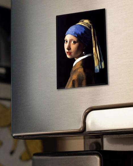 Magnes Dziewczyna z perłą Jan Vermeer