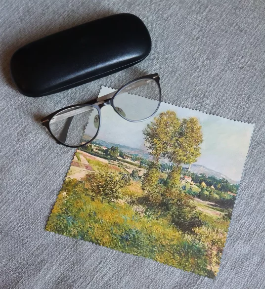 Ściereczka do okularów Krajobraz w Argenteuil Gustave Caillebotte