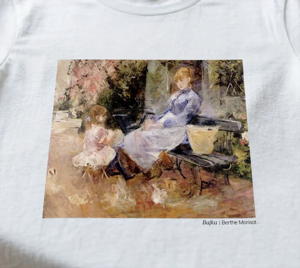 Koszulka z nadrukiem Bajka Berthe Morisot