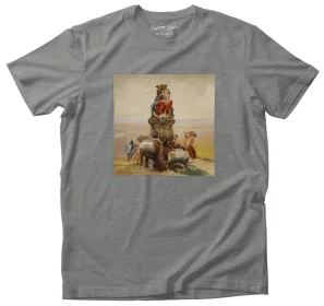 Koszulka z naszywką Adoracja Madonny Jacek Malczewski