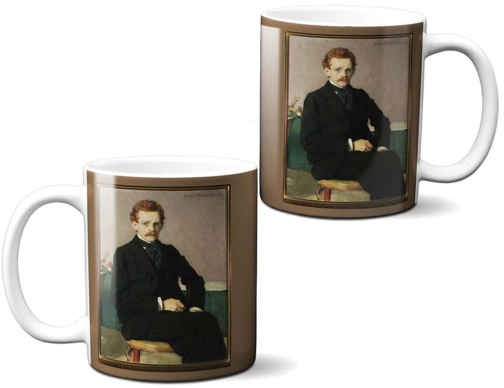 Kubek Autoportret Józef Mehoffer