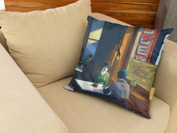 Poduszka Mieszanka potraw Edward Hopper