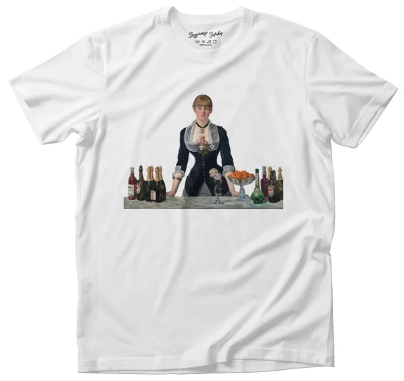 Koszulka Bar w Folies-Bergère Édouard Manet