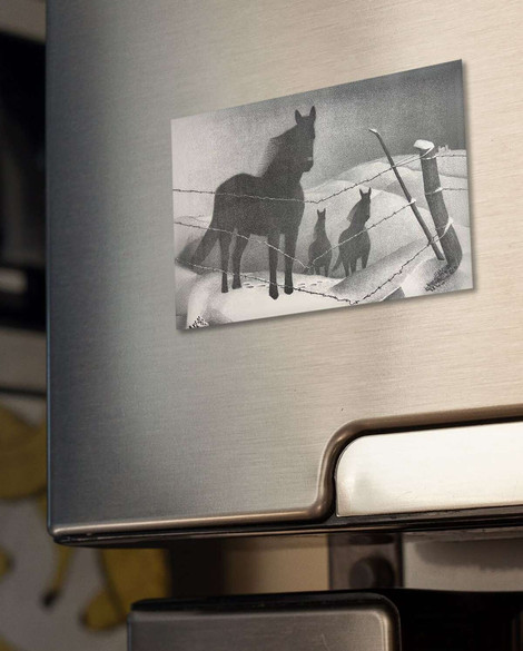 Magnes February Grant Wood