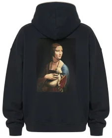 Bluza oversize Dama z gronostajem Leonardo da Vinci