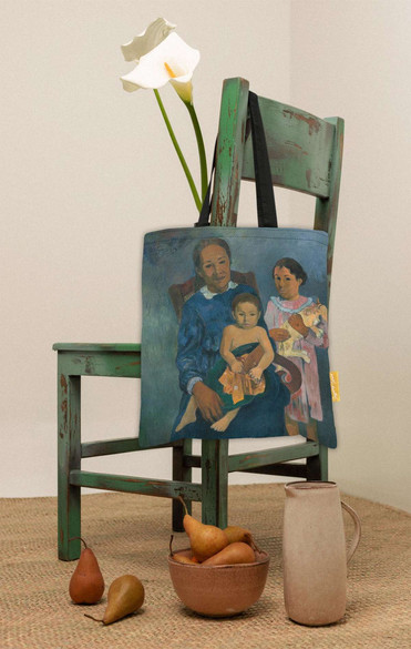 Torba na ramię Polinezyjska kobieta z dziećmi Paul Gauguin