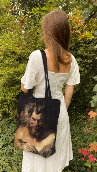 Torba na ramię shopper Dwóch satyrów Peter Paul Rubens