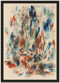 Naszywka Martwa natura z hiacyntem Władysław Strzemiński