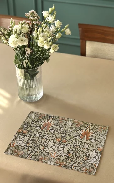 Podkładka na stół snakeshead -Główka węża William Morris