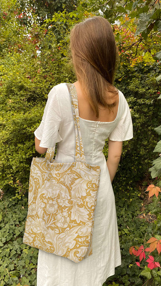 Torba na ramię shopper Bachelors Button William Morris