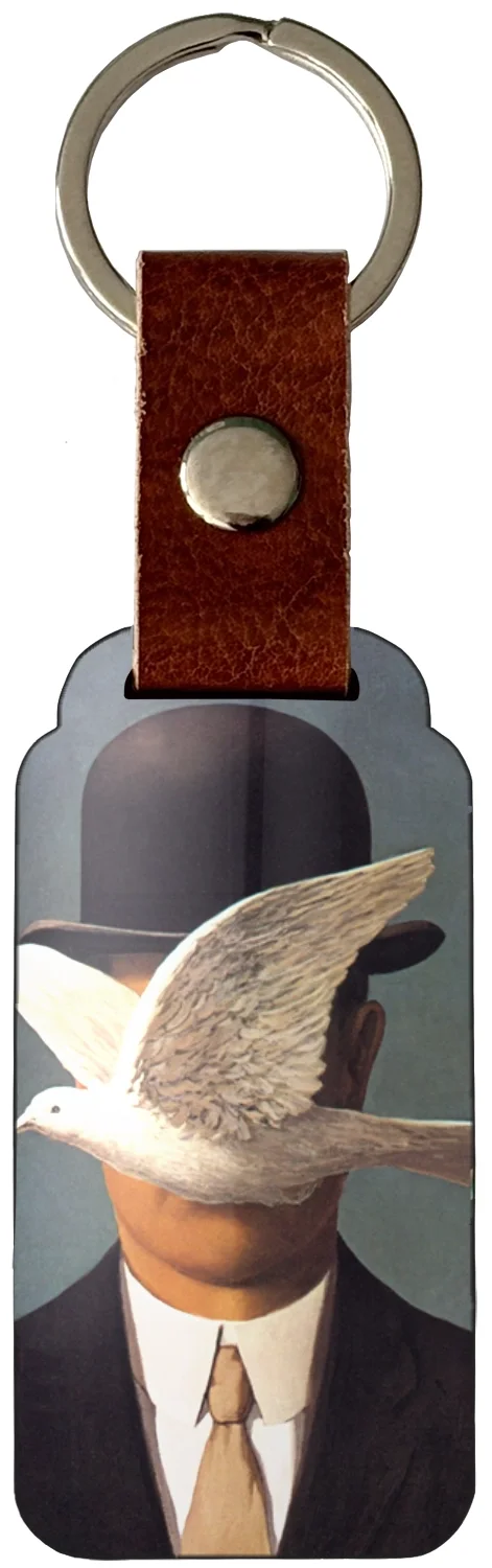 Brelok Mężczyzna w meloniku René Magritte