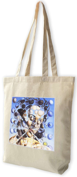 Torba z naszywką Galatea sfer niebieskich Salvador Dali