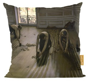 Poduszka Cykliniarze Gustave Caillebotte