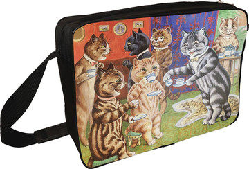 Torba na ramię Herbata dla kota Louis Wain