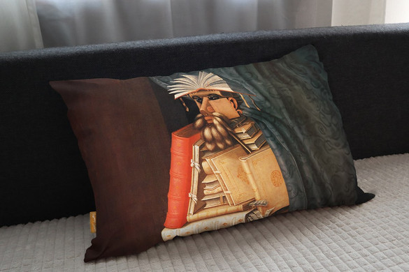 Poduszka Bibliotekarz Giuseppe Arcimboldo