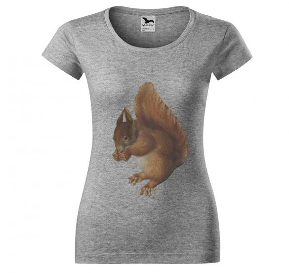 Bluzka damska Czerwona wiewiórka Hans Hoffmann