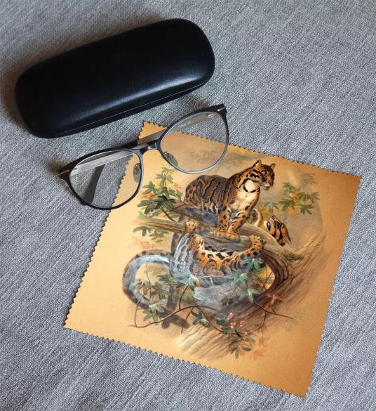 Ściereczka do okularów The Clouded Tiger Joseph Wolf