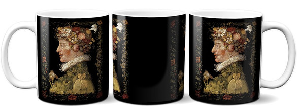 Kubek Wiosna Giuseppe Arcimboldo