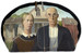 Kosmetyczka American Gothic Grant Wood