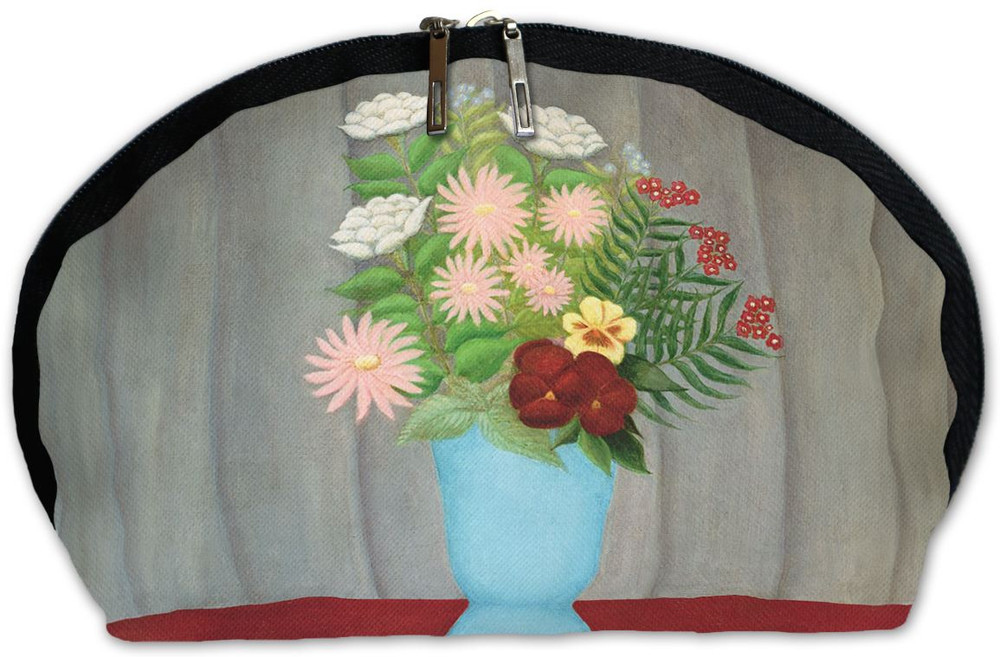 Kosmetyczka Still life of flowers in a blue vase Henri Rousseau