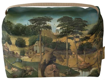 Kosmetyczka kuferek Kuszenie św. Antoniego Hieronim Bosch