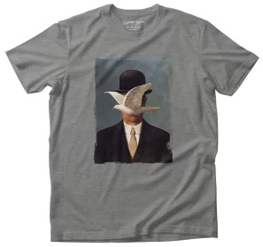 Koszulka Mężczyzna w meloniku René Magritte