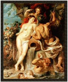 Naszywka Zjednoczenie wody i ziemi Peter Paul Rubens