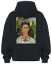 Bluza oversize Autoportret z cierniowym naszyjnikiem i kolibrem Frida Kahlo