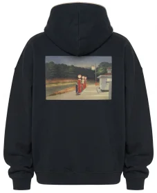 Bluza oversize Benzyna Edward Hopper