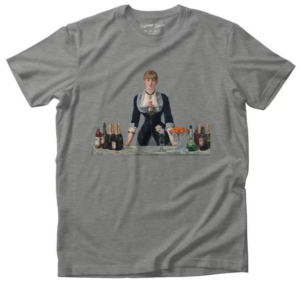 Koszulka Bar w Folies-Bergère Édouard Manet