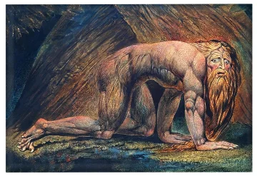 Magnes Nabuchodonozor William Blake