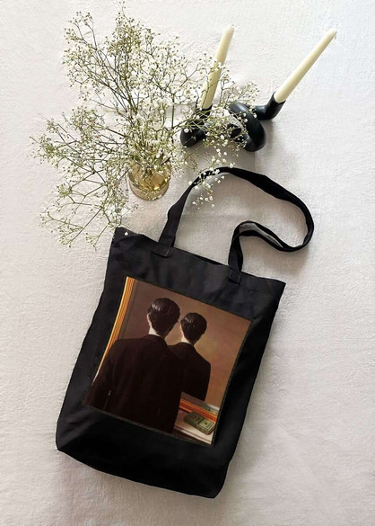 Torba z naszywką Nie reprodukować René Magritte