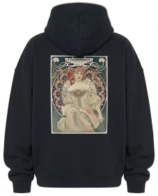 Bluza oversize Rozmarzenie Alfons Mucha