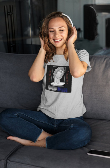 Bluzka damska z naszywką David