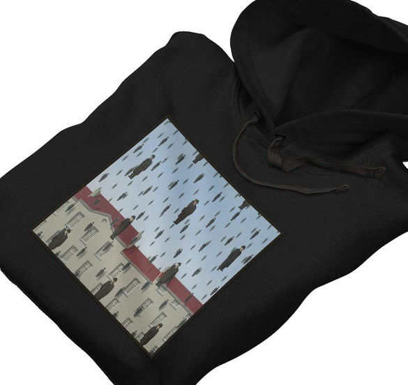 Bluza z naszywką Spadanie René Magritte