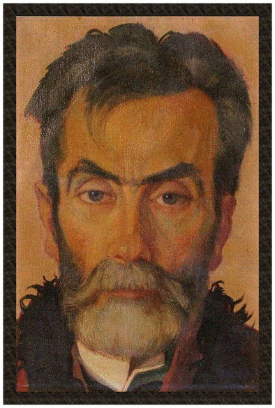 Naszywka Portret ojca Witkacy