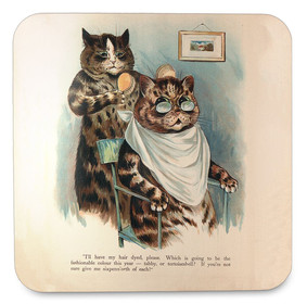 Podkładka pod kubek Koty Louisa Waina Louis Wain