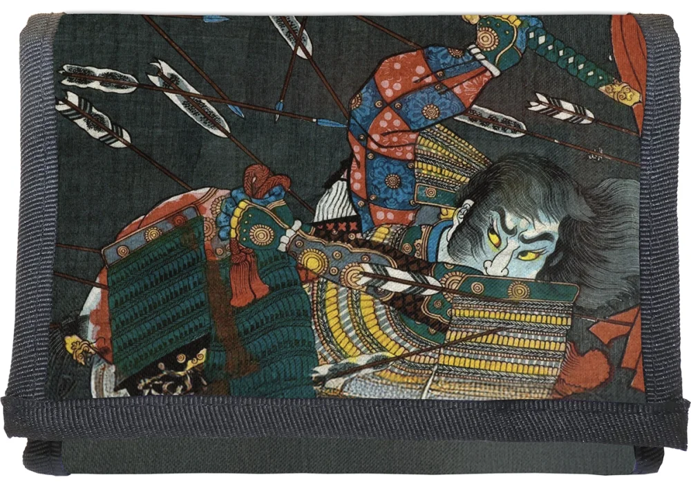 Portfel Bitwa pod Shijō Nawate Utagawa Kuniyoshi