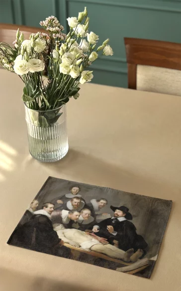 Podkładka na stół Lekcja anatomii doktora Tulpa Rembrandt