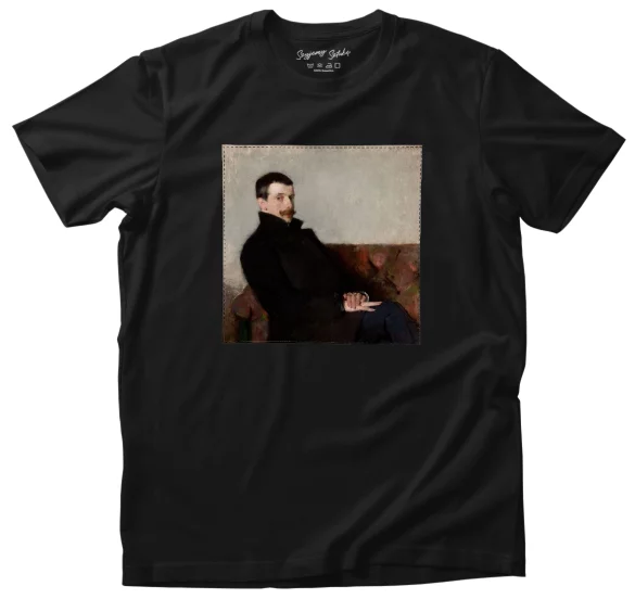 Koszulka z naszywką Portret Paula Nauena Olga Boznańska