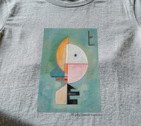 Bluzka damska Do góry Wassily Kandinsky